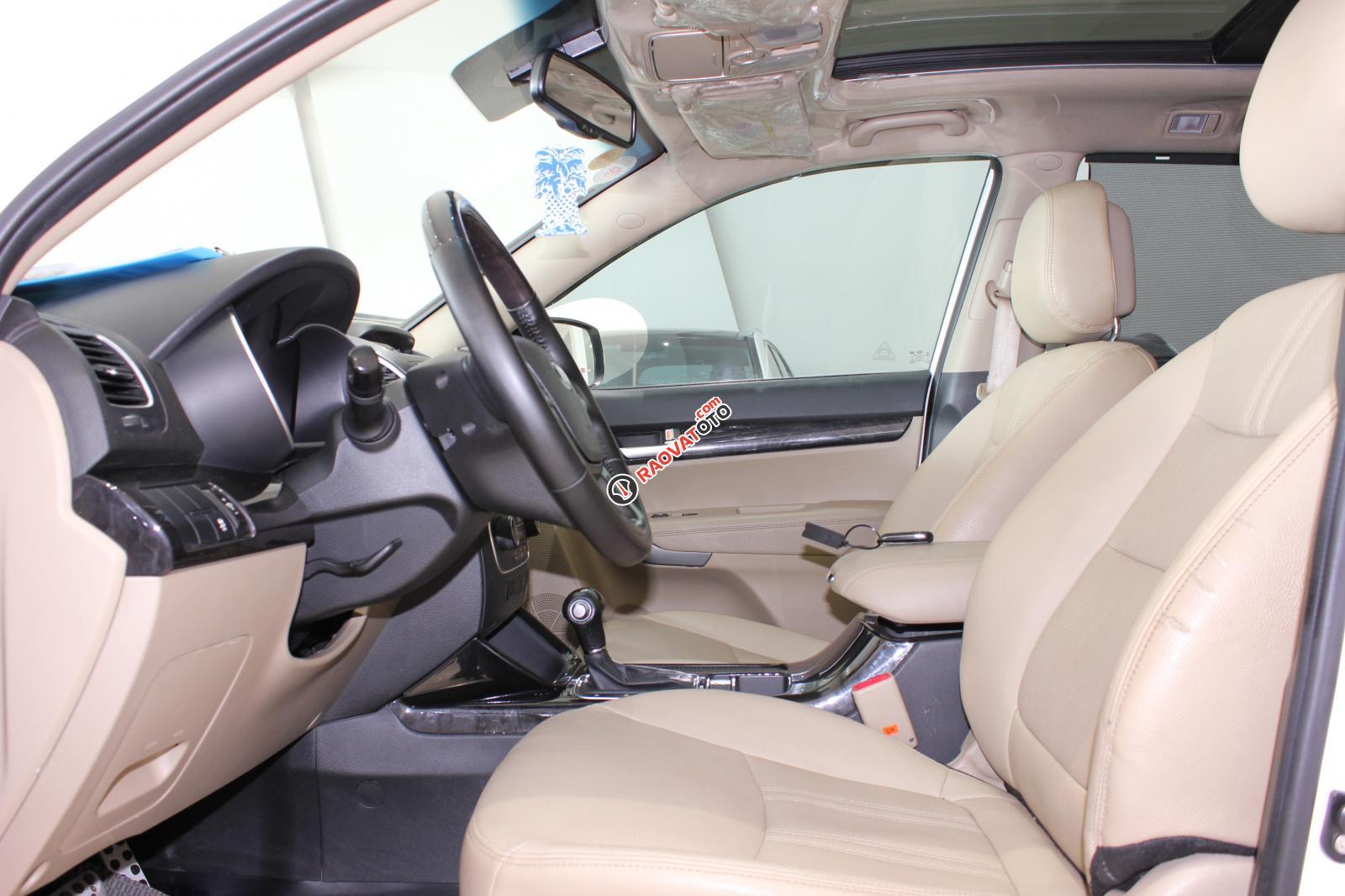 Bán Kia Sorento DATH (full) sản xuất năm 2017, màu trắng giá cạnh tranh-2