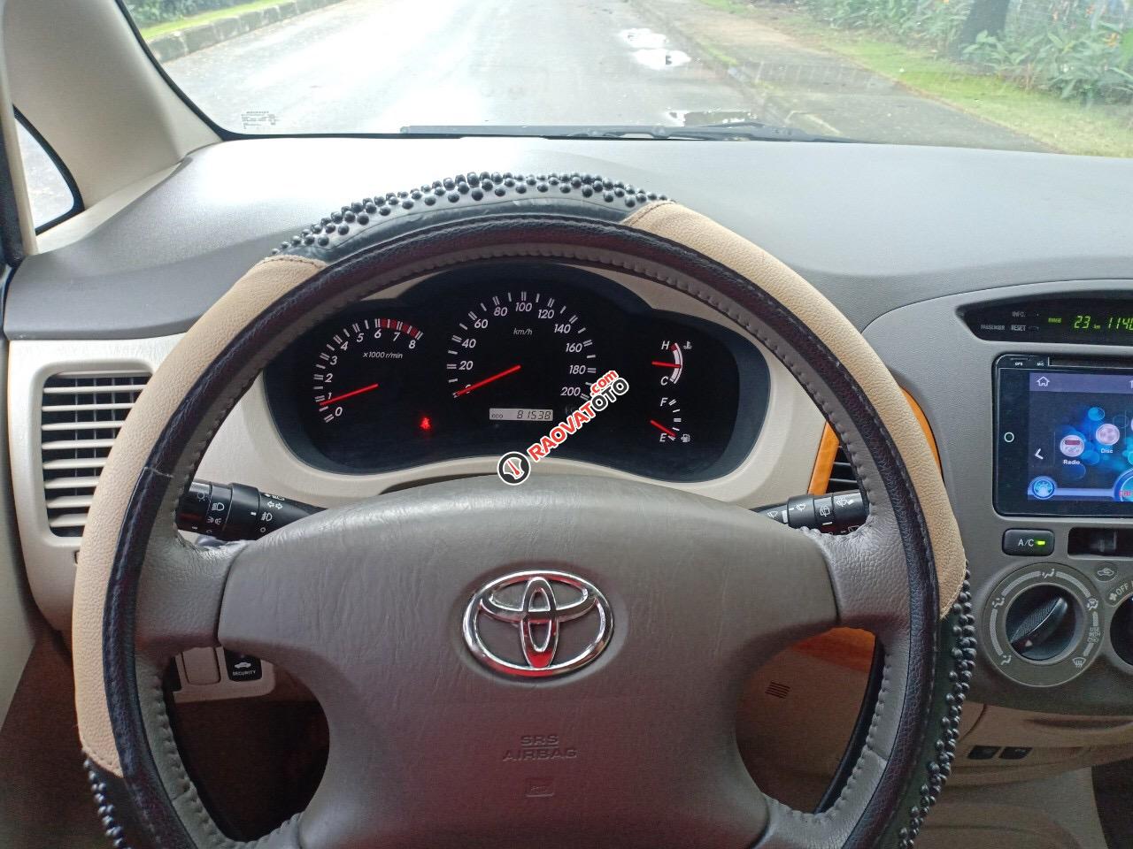 Bán xe Toyota Innova 2.0 2009, bản số tự động, nhà chạy cần bán 380 triệu-6