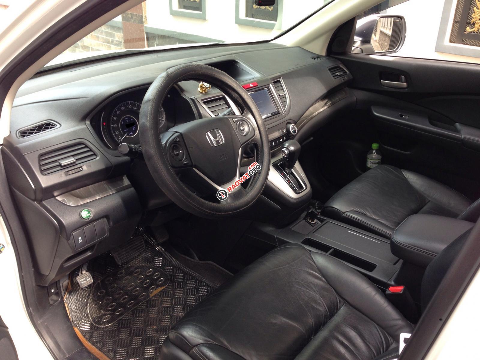 Cần bán xe Honda Crv 2015 số tự động, màu trắng, bản full-8