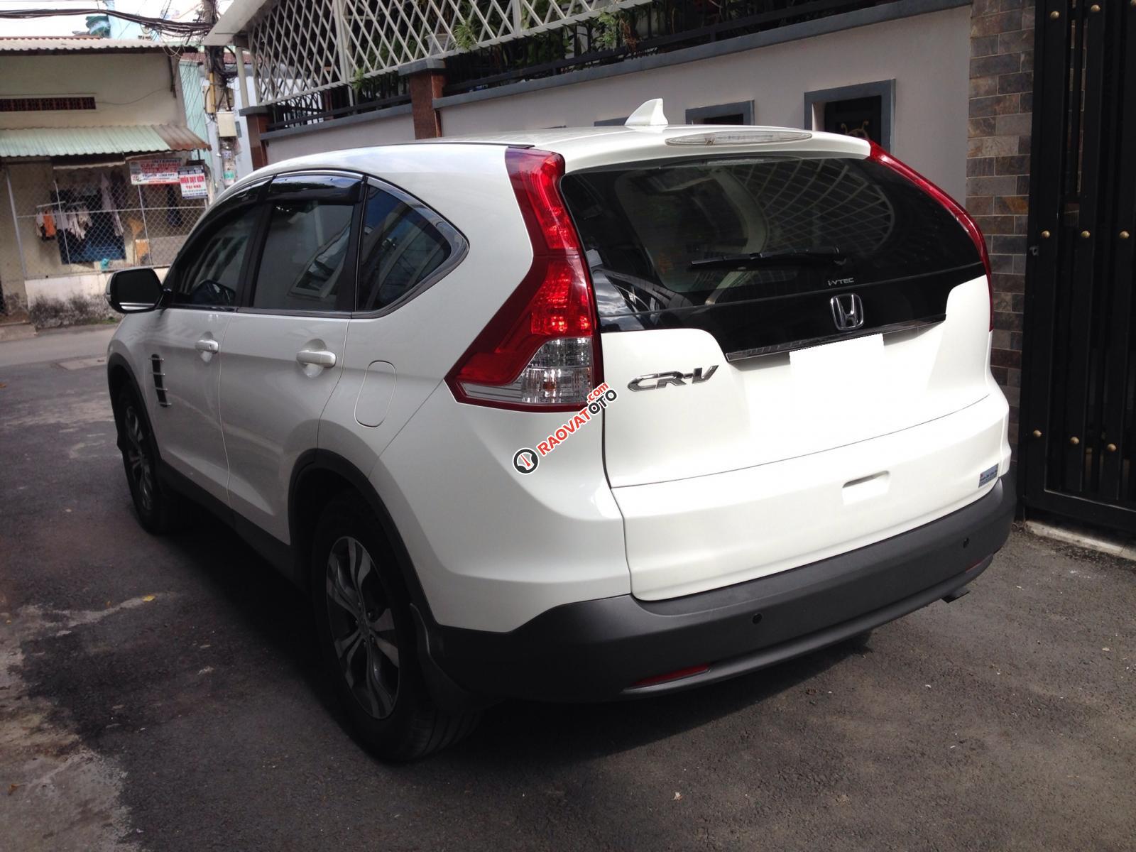 Cần bán xe Honda Crv 2015 số tự động, màu trắng, bản full-9