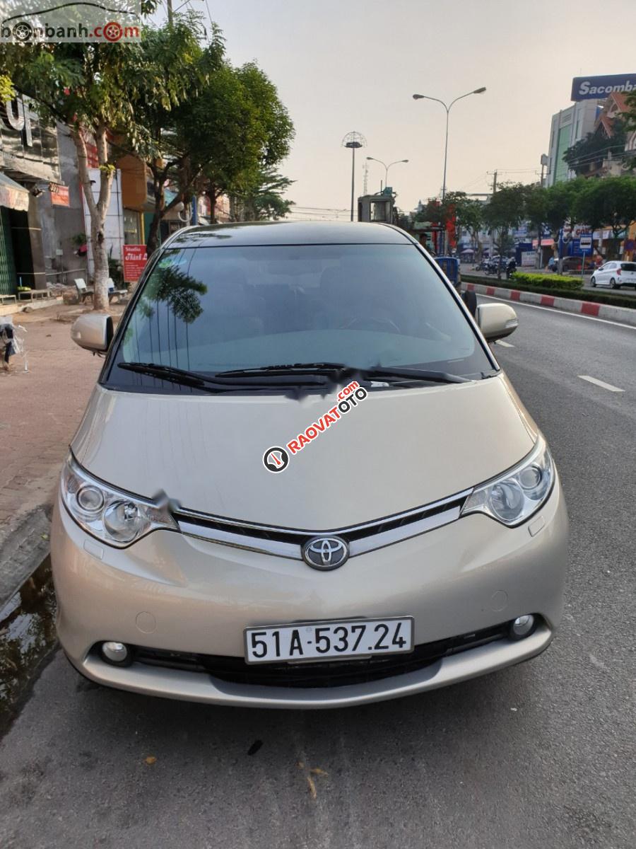 Bán Toyota Previa sản xuất 2008, màu vàng, xe nhập  -0