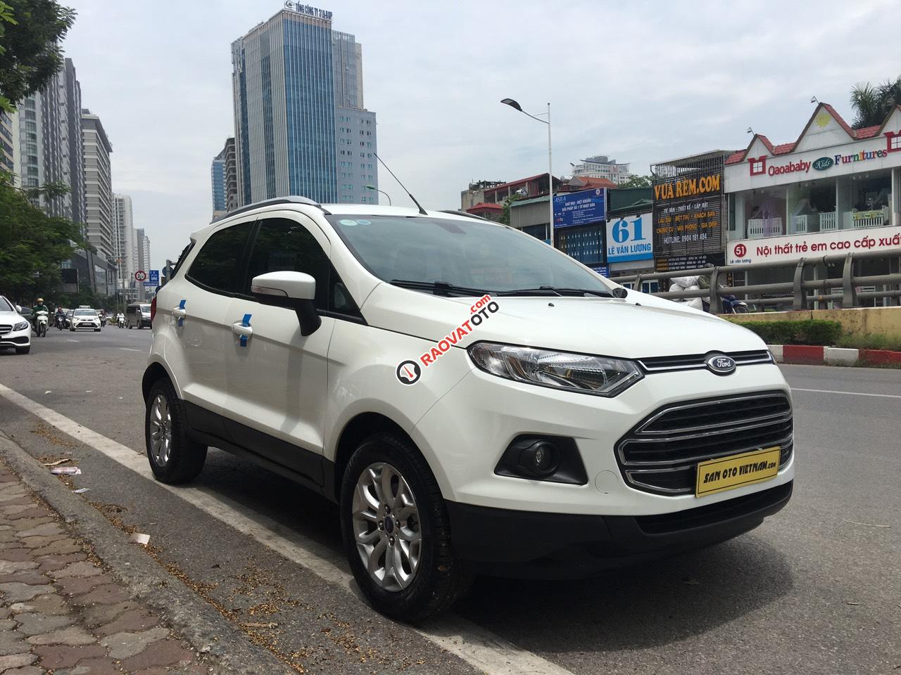 Bán xe Ford EcoSport Titanium 1.5 AT 2015, màu trắng-9