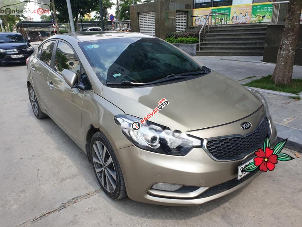 Cần bán xe Kia K3 1.6 AT năm 2013, màu xám-3