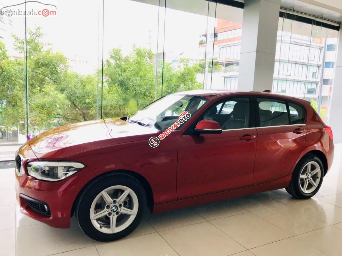 Bán BMW 118i 2019, màu đỏ, new 100%-1