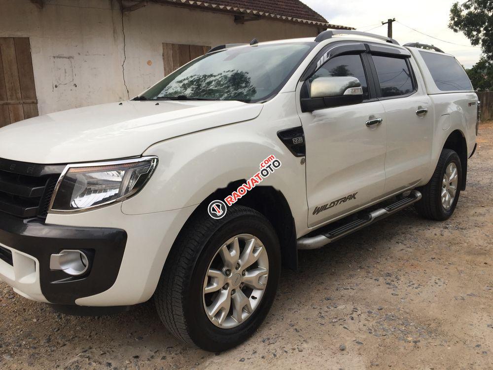 Chính chủ bán Ford Ranger Wildtrak SX 2015, màu trắng, nhập khẩu-1