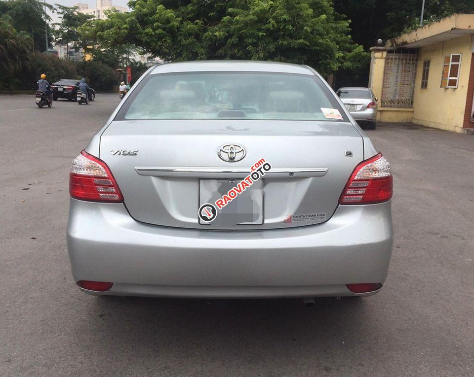 Cần bán lại xe Toyota Vios 1.5 G đời 2010, màu bạc, 385tr-2