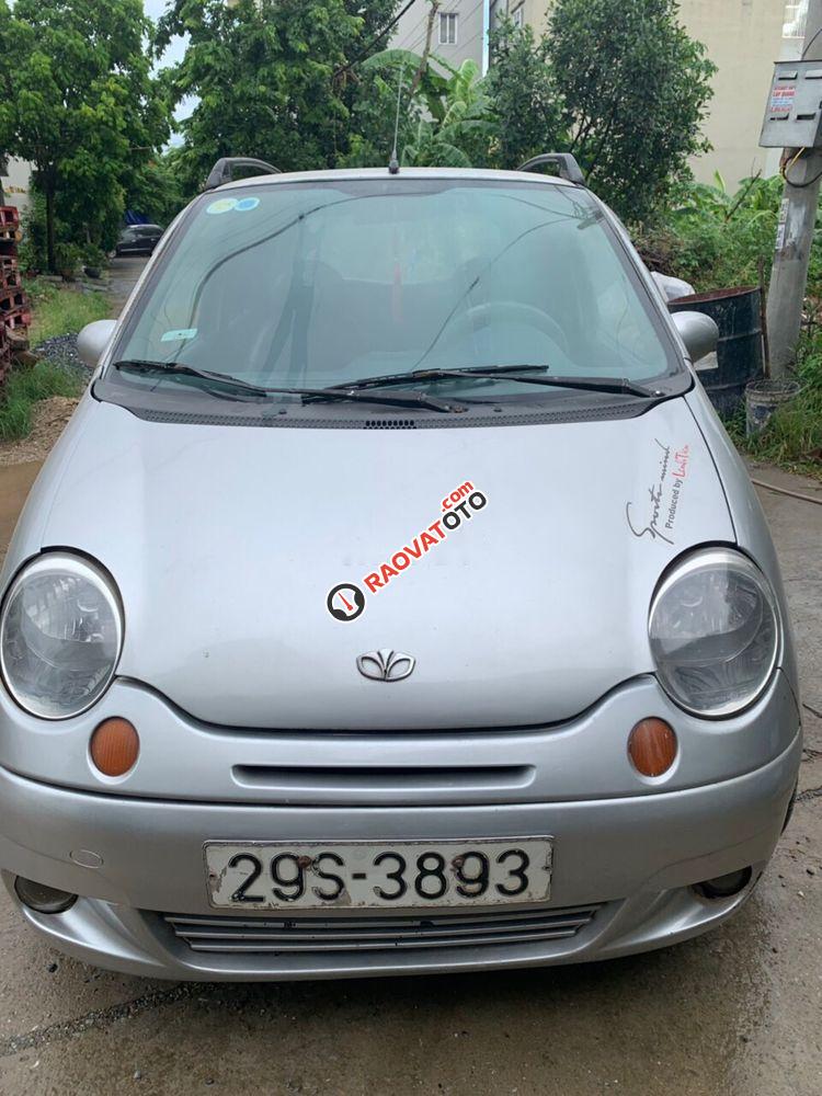 Gia đình bán Daewoo Matiz SE sản xuất năm 2002, màu bạc-0