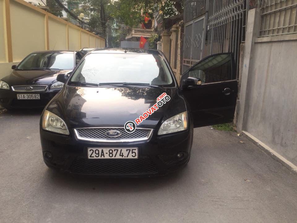 Bán Ford Focus 1.8MT đời 2007, màu đen, 5 chỗ-0