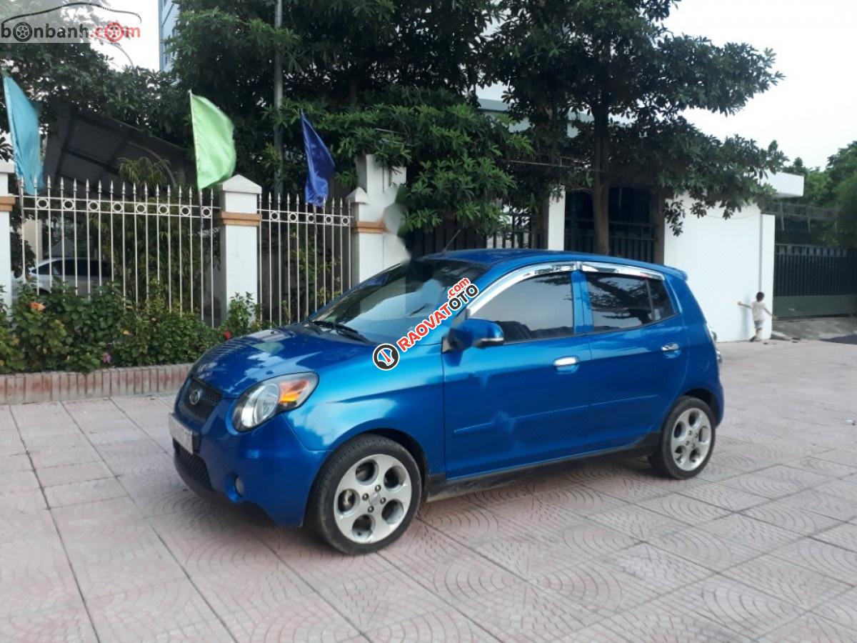 Bán Kia Morning SLX sản xuất 2011, màu xanh lam, nhập khẩu  -8