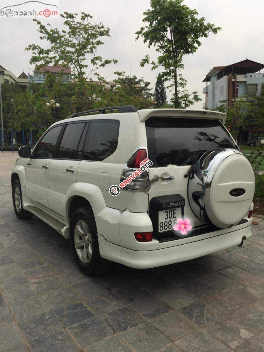 Bán Toyota Prado VX 4.0 AT năm 2005, màu trắng, nhập khẩu -3