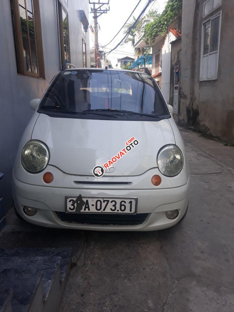 Cần bán Daewoo Matiz MT năm sản xuất 2007, màu trắng-4