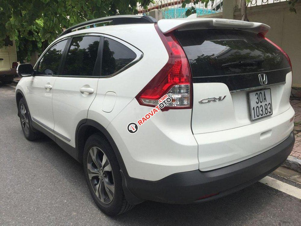 Cần bán Honda CR V 2.4AT đời 2014, màu trắng, xe gia đình-0