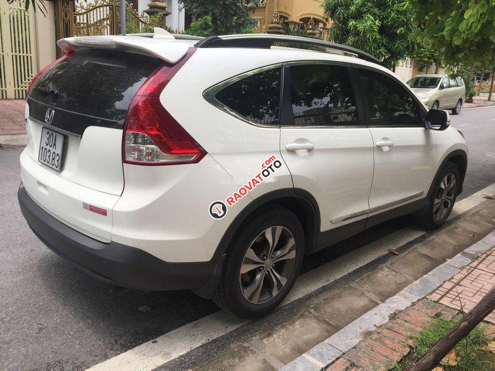 Cần bán Honda CR V 2.4AT đời 2014, màu trắng, xe gia đình-4