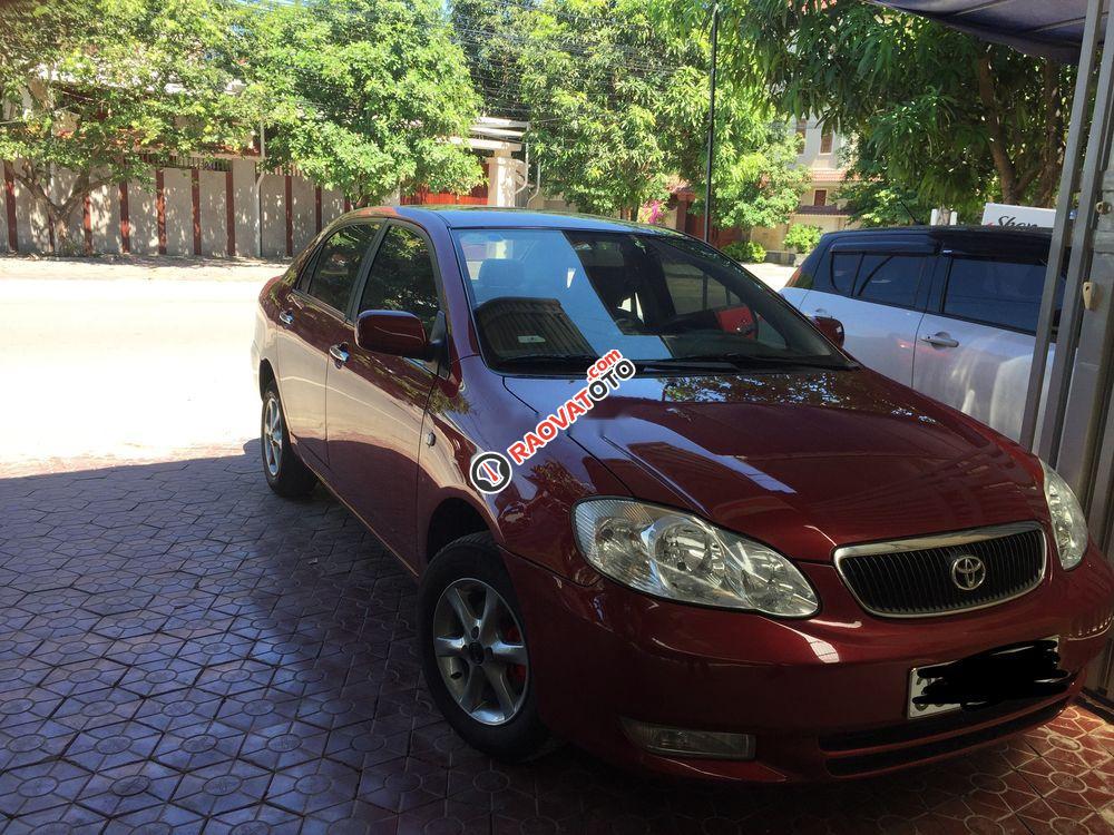 Bán Toyota Corolla altis năm 2003, màu đỏ, giá chỉ 235 triệu-1