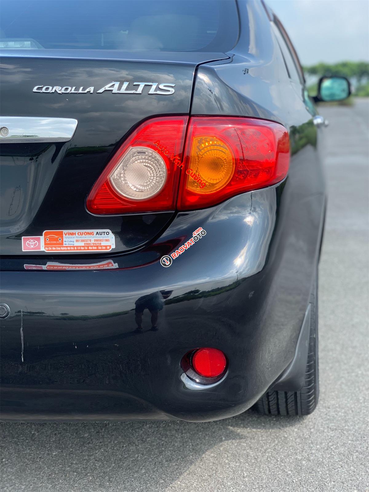 Bán ô tô Toyota Corolla Altis 1.8G AT đời 2009, màu đen-2