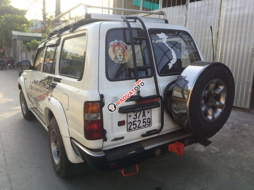 Xe Toyota Land Cruiser sản xuất 1984, màu trắng, nhập khẩu nguyên chiếc giá cạnh tranh-4