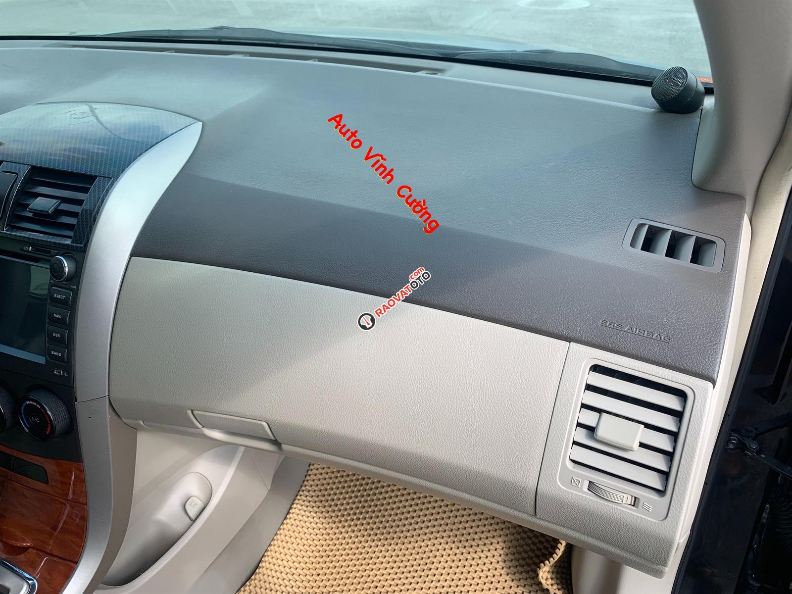 Bán ô tô Toyota Corolla Altis 1.8G AT đời 2009, màu đen-12