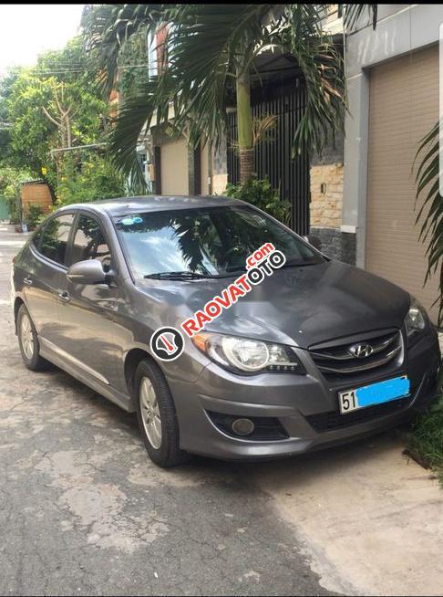 Cần bán gấp Hyundai Avante 1.6 MT đời 2013, màu xám, giá 350tr-1