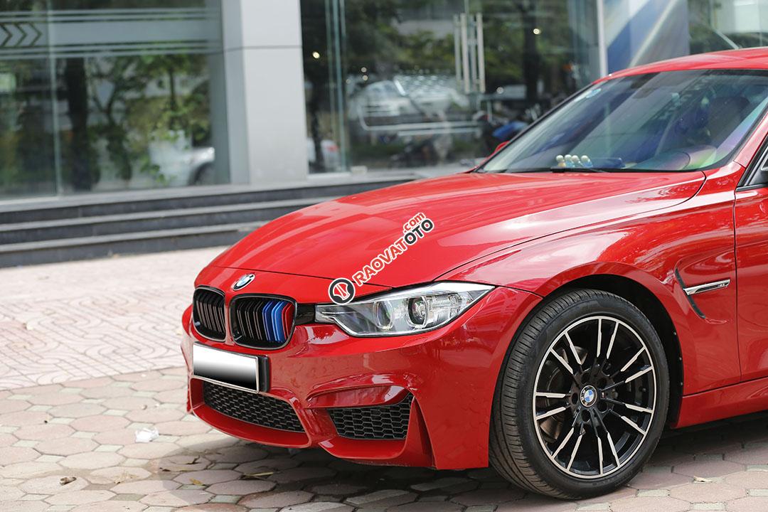 Bán BMW 320i 2013 màu đỏ, xe đi ít giữ gìn, bao test hãng-4