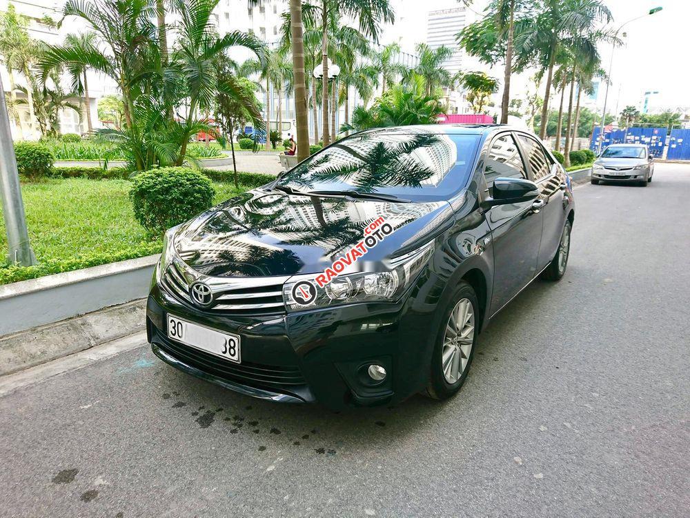 Bán ô tô Toyota Corolla altis 1.8G AT năm 2015, màu đen chính chủ, 630 triệu-1