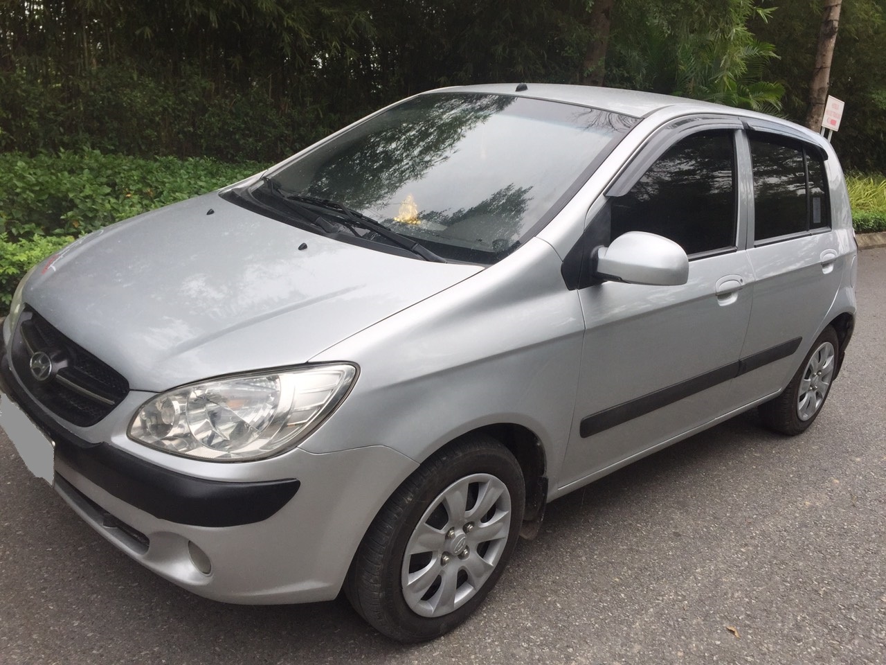 Bán Hyundai Getz MT 1.1 2010, màu bạc, xe nhập, 187tr-2