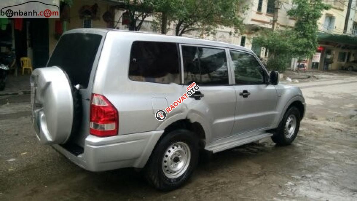 Bán Mitsubishi Pajero 3.0 sản xuất 2005, màu bạc, nhập khẩu nguyên chiếc-0