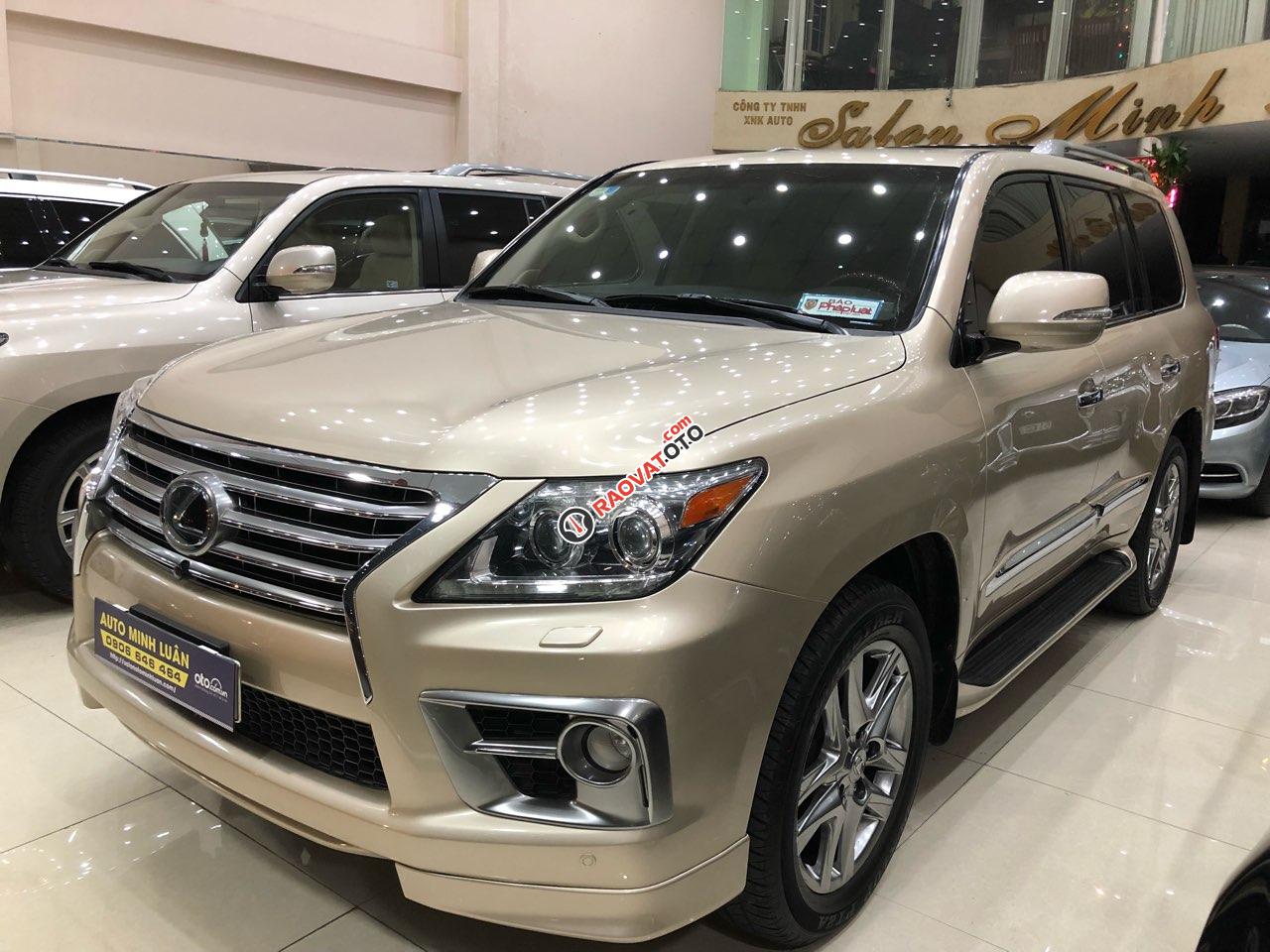 Bán Lexus LX570 màu vàng cát đời 2009-10