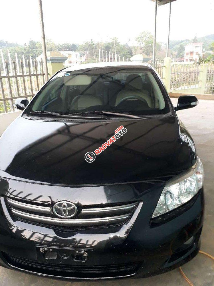 Cần bán xe Toyota Corolla altis đời 2009, màu đen-1