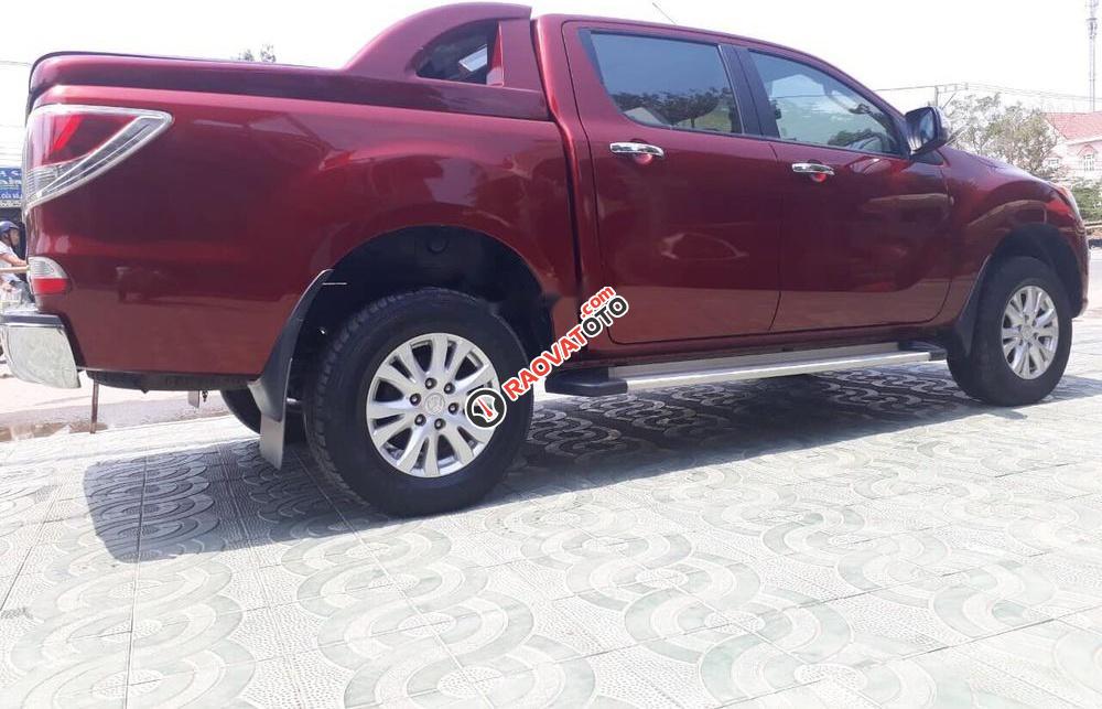 Bán ô tô Mazda BT 50 3.2 AT đời 2015, màu đỏ, đk đời cuối 2015, bảo hiểm 2 chiều-2