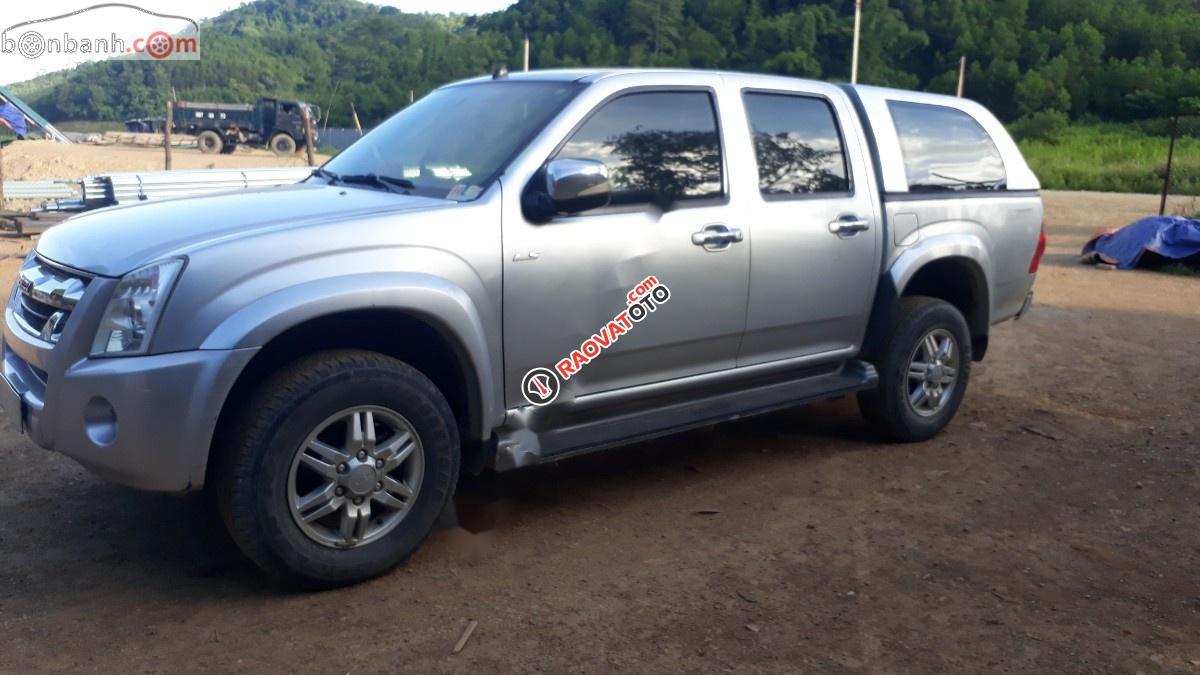 Bán Isuzu Dmax LS 3.0 4x2 MT sản xuất 2012, màu bạc, xe nhập-0