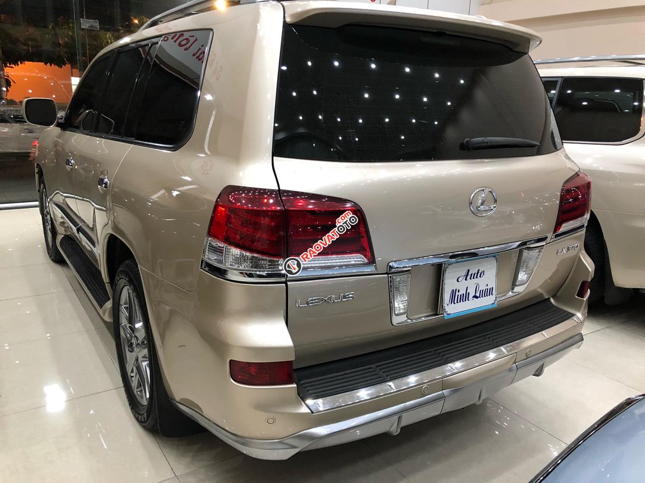 Bán Lexus LX570 màu vàng cát đời 2009-9