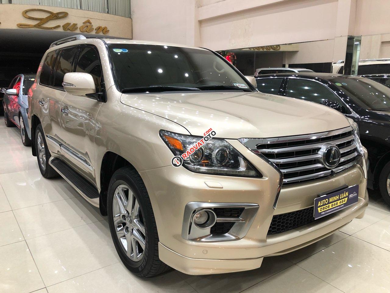 Bán Lexus LX570 màu vàng cát đời 2009-8