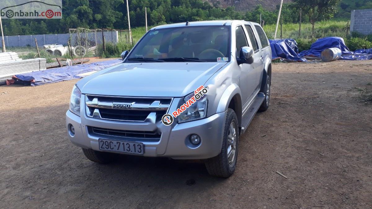 Bán Isuzu Dmax LS 3.0 4x2 MT sản xuất 2012, màu bạc, xe nhập-1