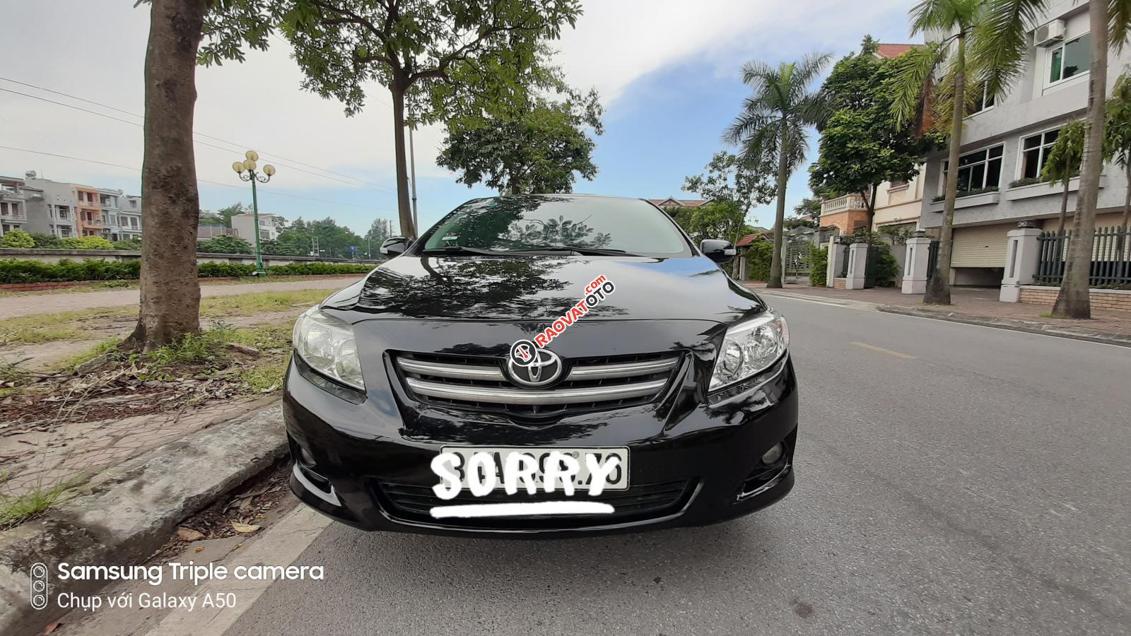 Xe Toyota Corolla altis 1.8 năm 2009, màu đen-1