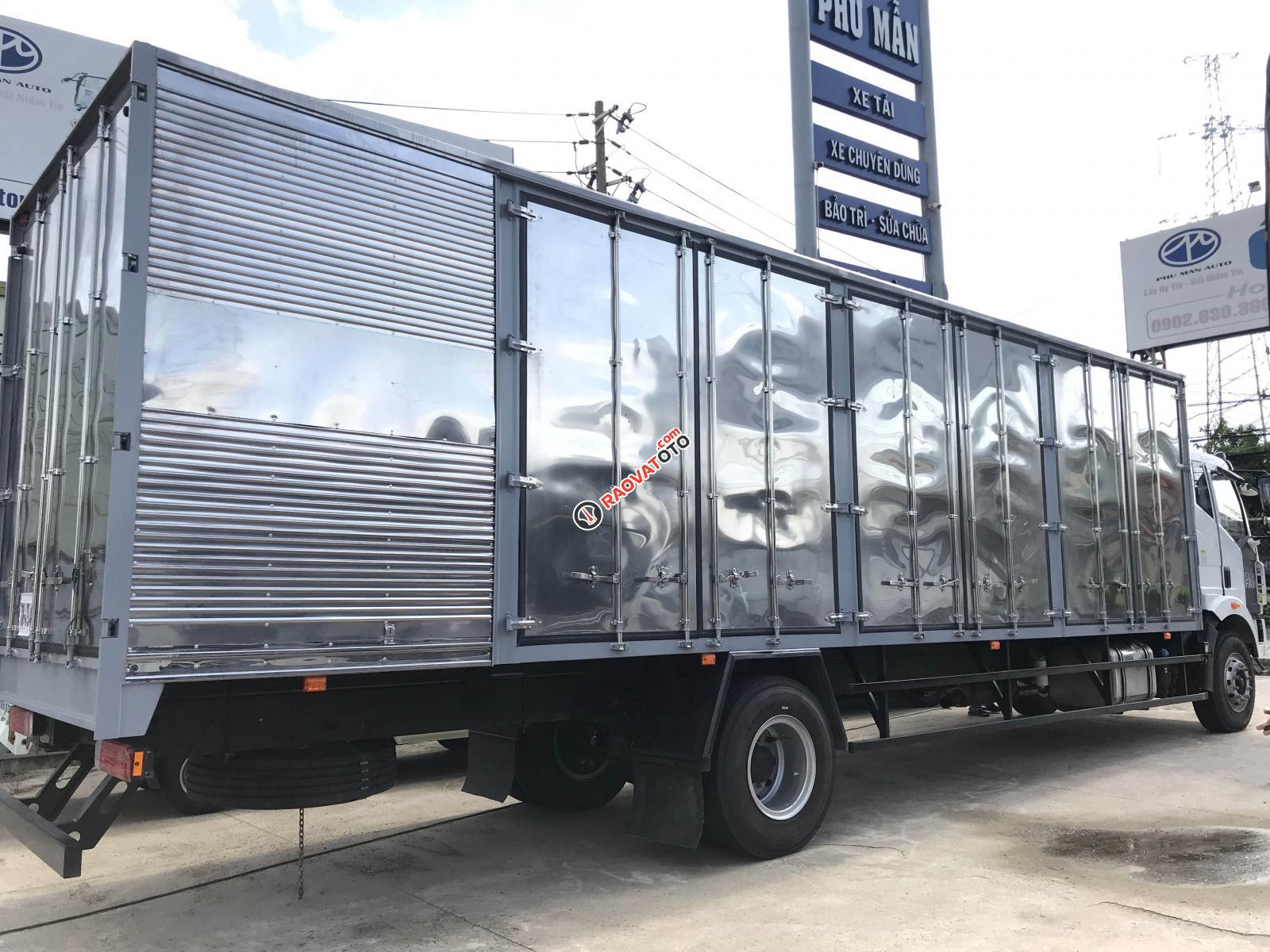 Bán FAW xe tải thùng dài 9m7, 6 tấn nhập khẩu-0