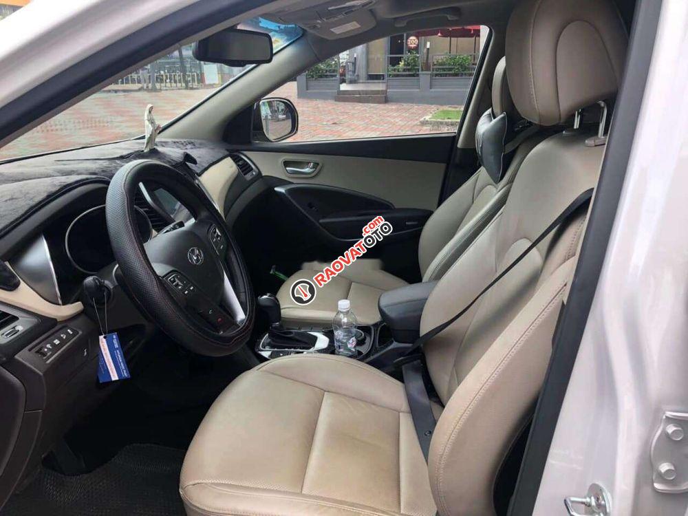 Bán Hyundai Santa Fe 2.2 CRDi sản xuất năm 2018, màu trắng-2