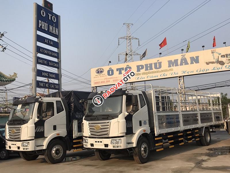 Bán FAW xe tải thùng dài 9m7, 6 tấn nhập khẩu-3