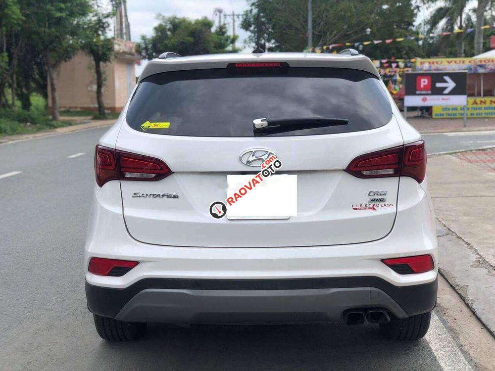 Bán Hyundai Santa Fe 2.2 CRDi sản xuất năm 2018, màu trắng-4