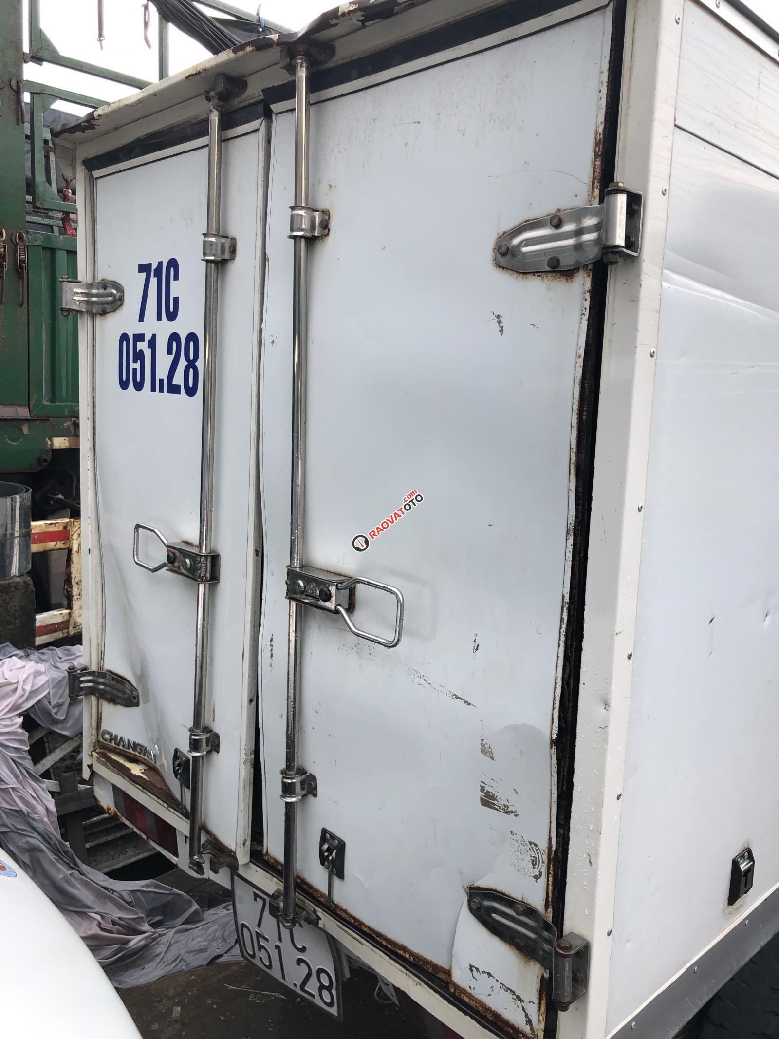 Ngân hàng bán thanh lý tải nhỏ Changan tải trọng 750kg sản xuất 2016, màu trắng còn mới, giá tốt 85 triệu đồng-8