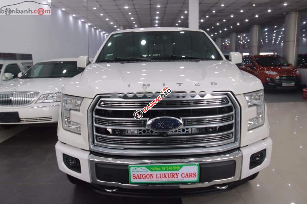 Bán Ford F 150 sản xuất 2017, màu trắng, xe nhập-1