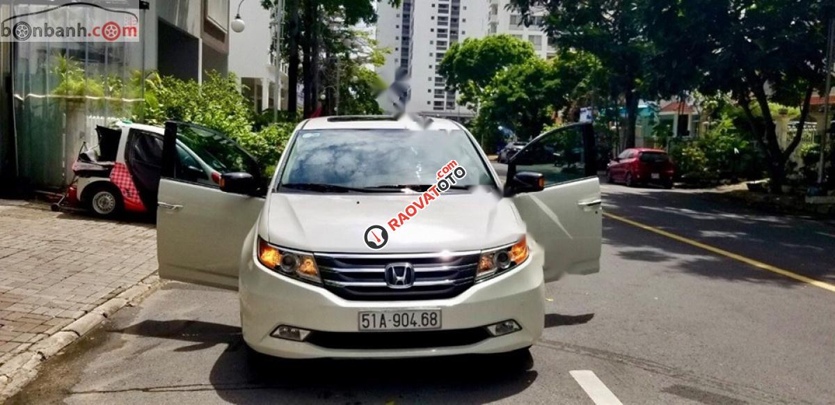 Bán Honda Odyssey 2014, màu trắng, xe nhập xe gia đình-1