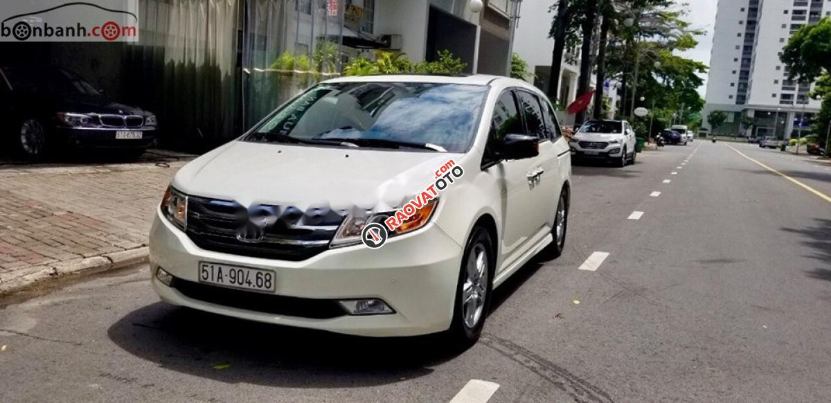 Bán Honda Odyssey 2014, màu trắng, xe nhập xe gia đình-0