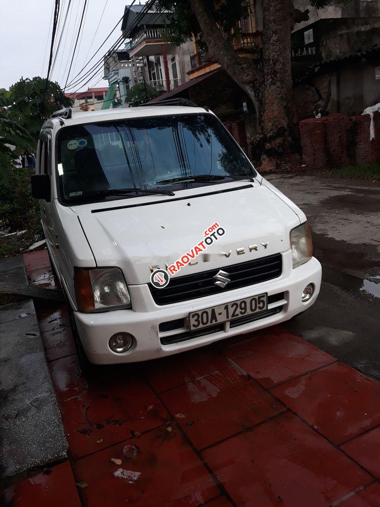 Bán Suzuki Wagon R năm 2002, màu trắng, nhập khẩu nguyên chiếc  -0