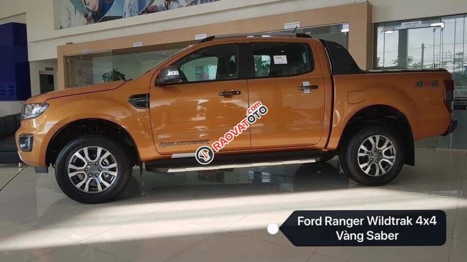 Cần bán Ford Ranger Wildtrack sản xuất năm 2018, màu nâu, nhập khẩu, giá chỉ 838 triệu-1