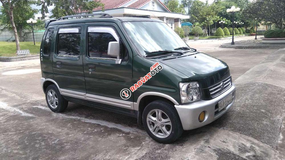 Chính chủ bán Suzuki Wagon R sản xuất năm 2004, màu xanh lục-4