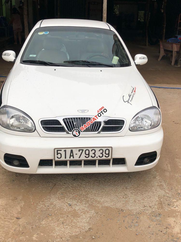 Cần bán lại xe Daewoo Lanos năm 2006, màu trắng-2