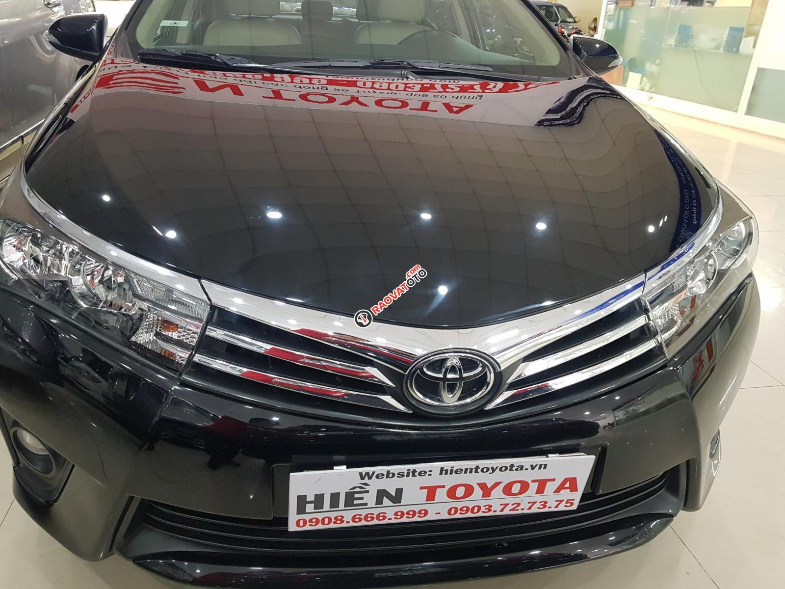 Bán Toyota Corolla altis 1.8G sản xuất 2017, màu đen như mới-8
