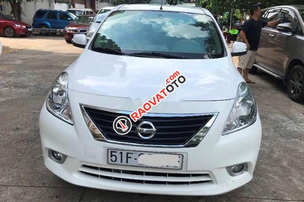 Bán xe Nissan Sunny XV cuối 2015, màu trắng, số tự động, full option-3