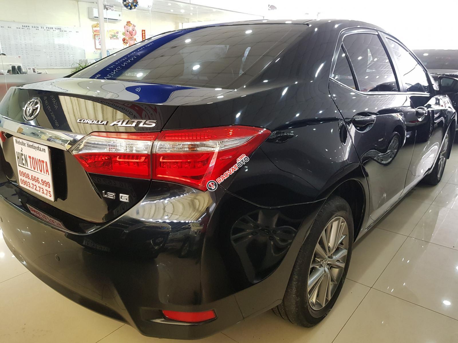 Bán Toyota Corolla altis 1.8G sản xuất 2017, màu đen như mới-5
