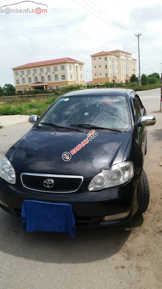 Bán Toyota Corolla altis sản xuất 2003, màu đen, xe gia đình-4